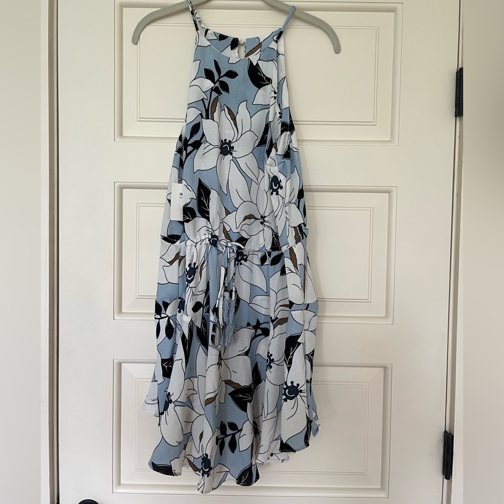 NWT Ebby and I Cotton Candy Dress Blue size L